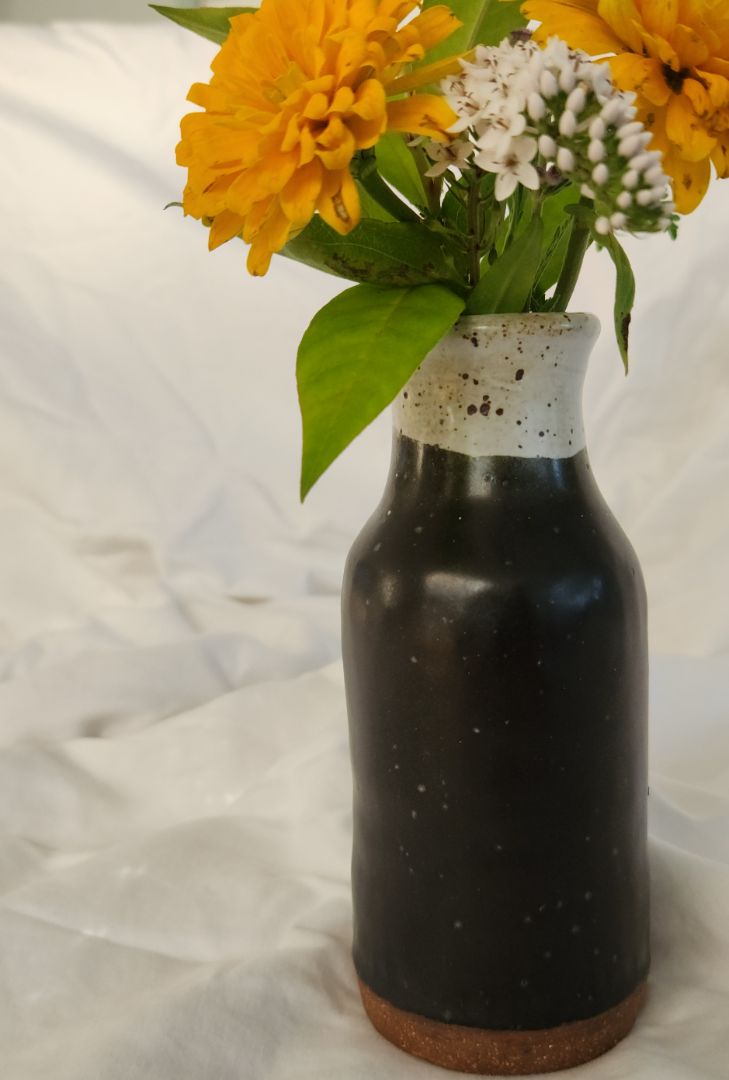 Black and White Vase