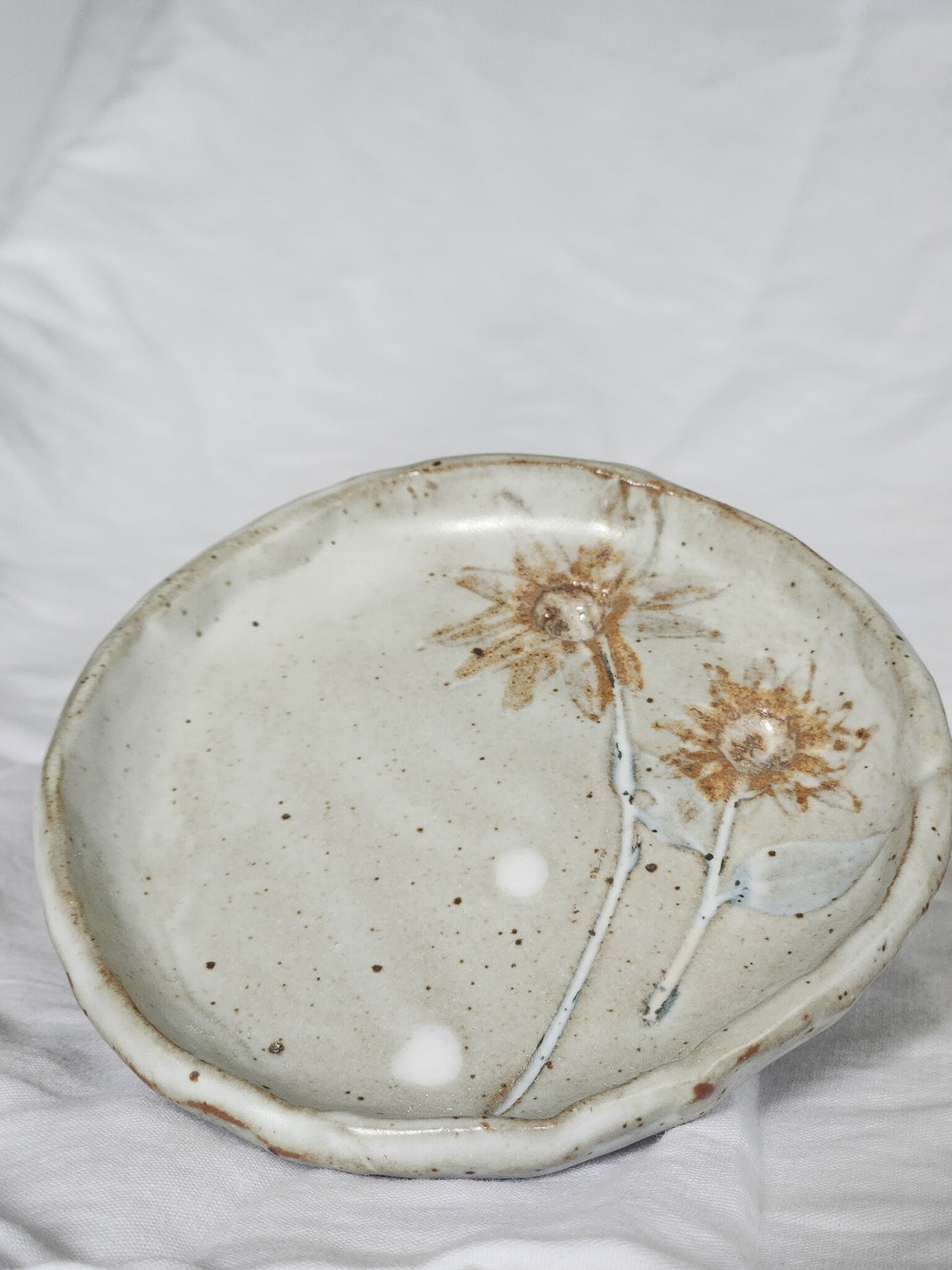 White Mountain Botanical Plate Set