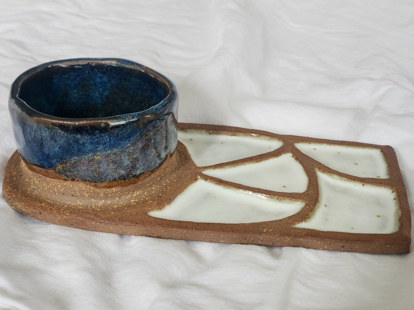 Paint Palette with Brush Cup