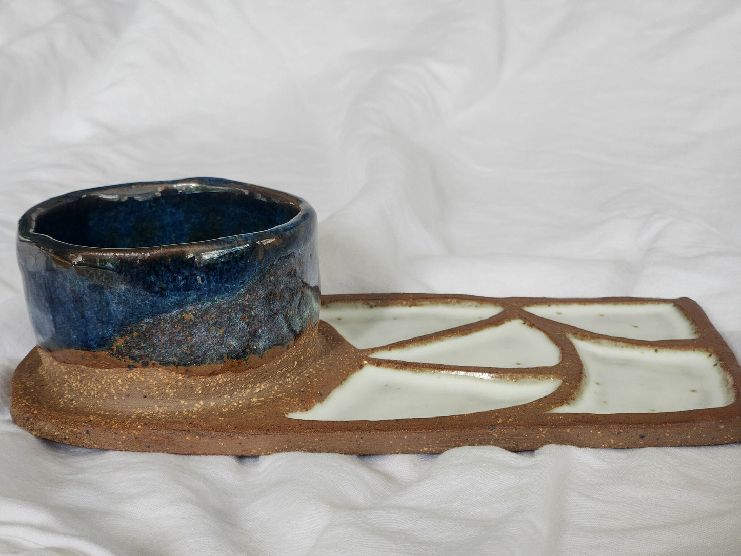 Paint Palette with Brush Cup